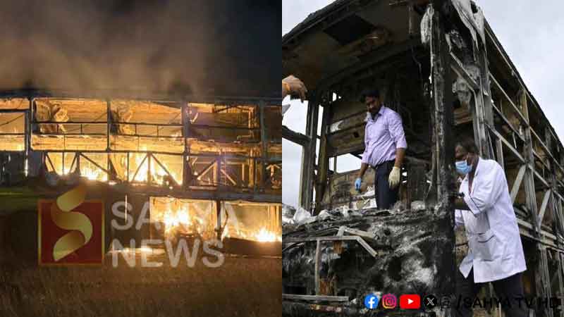 കുർണൂലിൽ അപകടം: വ്യാപ്തി വർധിപ്പിച്ചത് സ്മാർട്ഫോണെന്ന് കണ്ടെത്തൽ 31 kaanoor bus accident