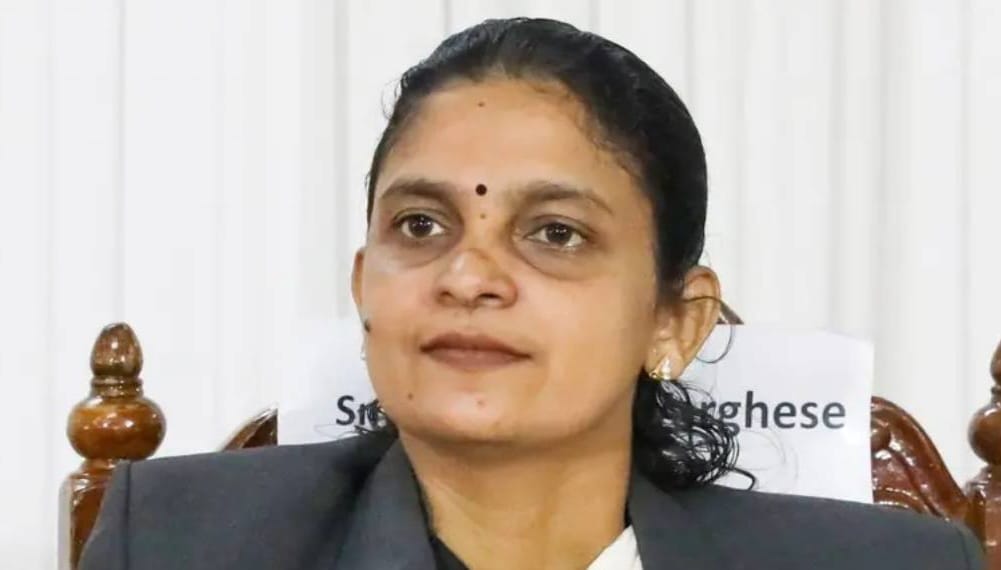 ഹണി എം വര്ഗീസിനെ ഹൈക്കോടതി ജഡ്ജിയാക്കാന് ശുപാര്ശ 1 honey m varghese 1