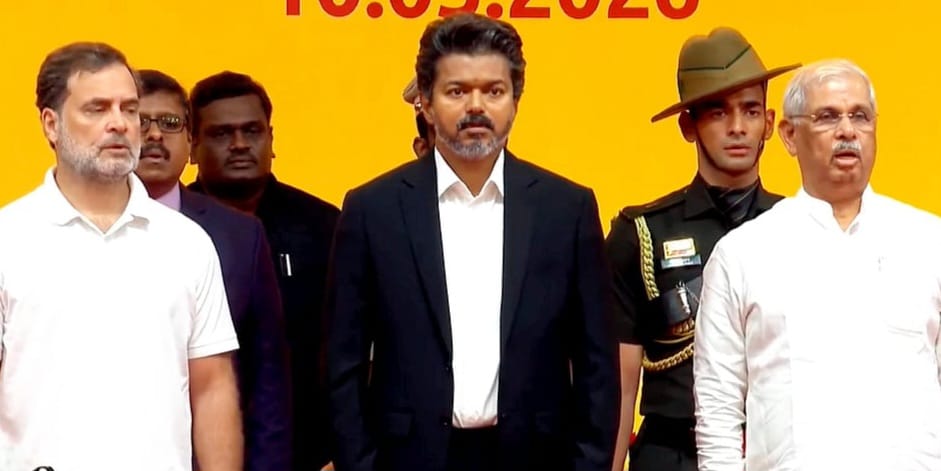 തമിഴകത്ത് വിജയ് സർക്കാർ അധികാരമേറ്റു