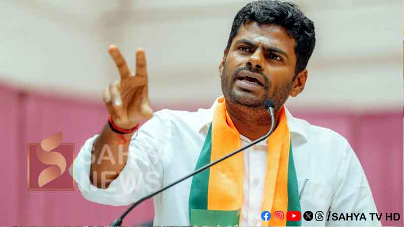 അണ്ണാമലൈ ബിജെപി വിട്ട് : രാജി സ്വീകരിച്ചെന്ന് പാര്‍ട്ടി
