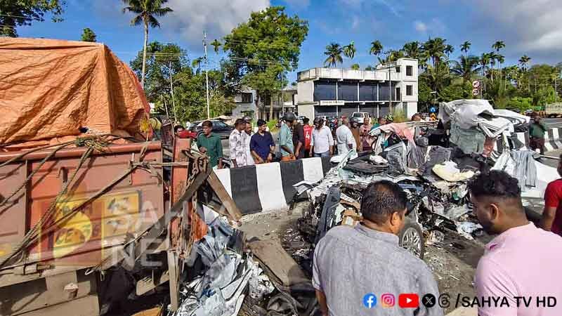 തൃശൂര്‍ കൈപ്പമംഗലം അപകടം : ലോറി ഡ്രൈവര്‍ പിടിയില്‍